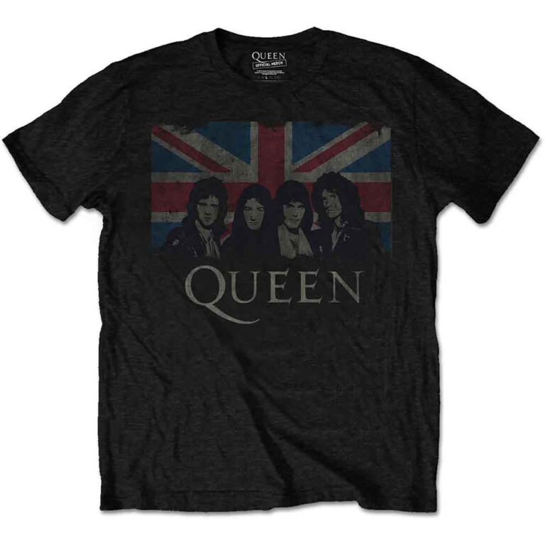 Queen Vintage Union Jack T-Shirt