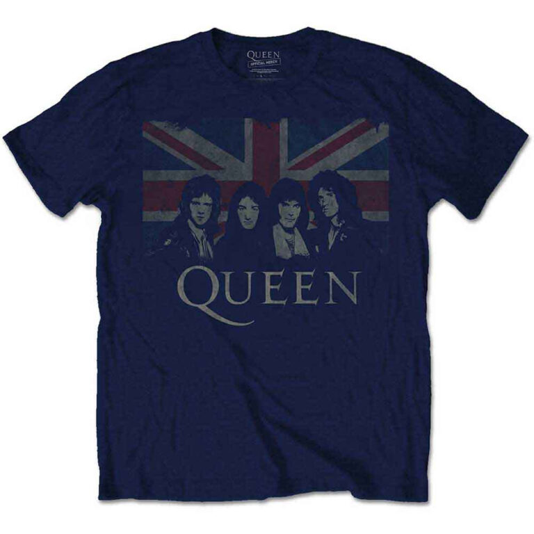 Queen Vintage Union Jack T-Shirt