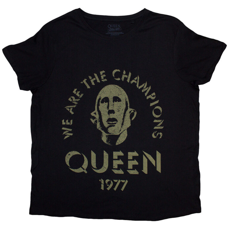 Queen We Are The Champions Ladies T-Shirt