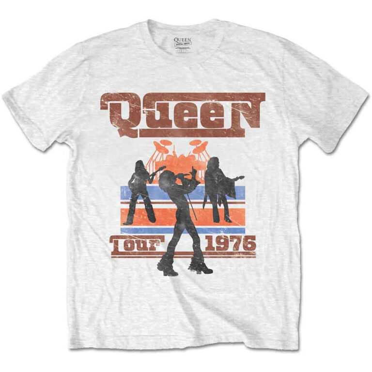 Queen 1976 Tour Silhouettes T-Shirt