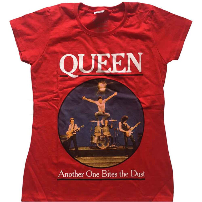 Queen One Bites The Dust Ladies T-Shirt