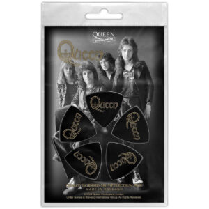 Queen Tri-Tip Logo Plectrum Pack