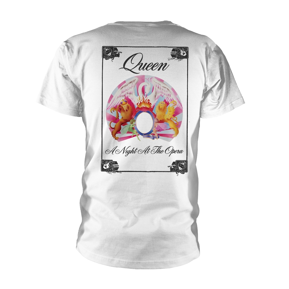 Queen – A Night At The Opera Front / Back Print T-Shirt
