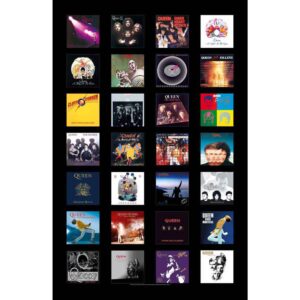 Queen Albums Textile Poster