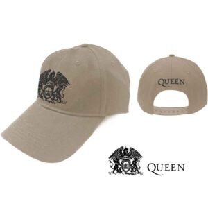 Queen Black Classic Crest Sand Baseball Cap