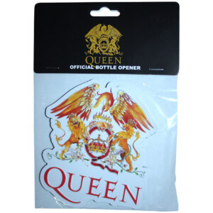 Queen Classic Crest Embossed Fridge Magnet