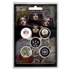Queen Early Albums Badge Pack