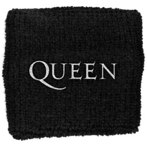 Queen Embroidered Wristband: Logo Embroidered Wristband