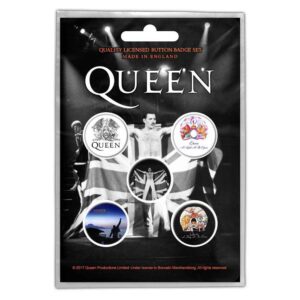 Queen Freddie Badge Pack