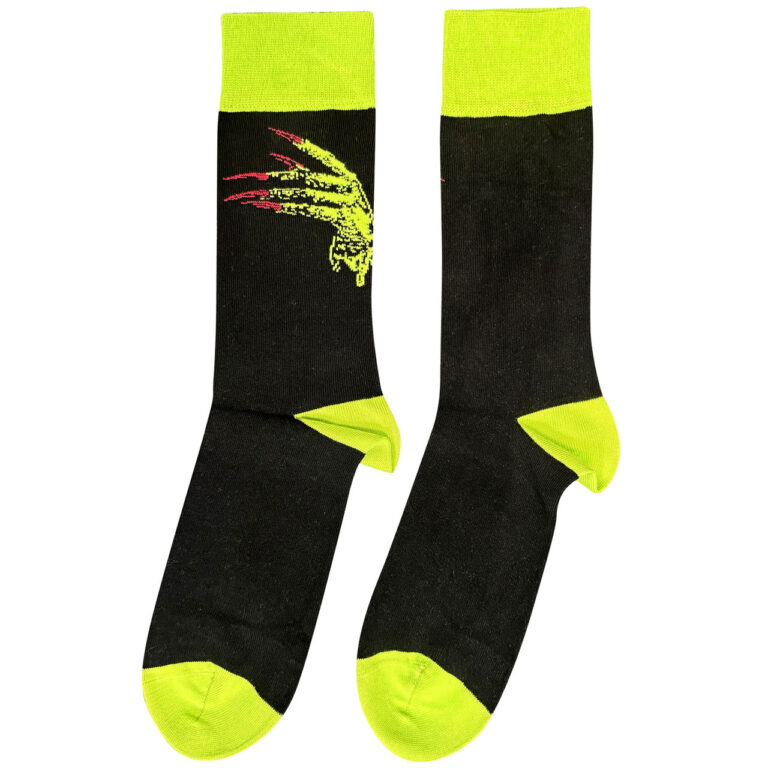 Queens Of The Stone Age Green Hands Socks