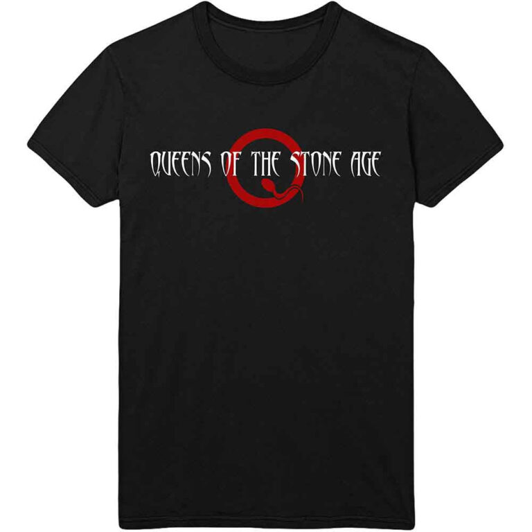 Queens Of The Stone Age Text Logo T-Shirt