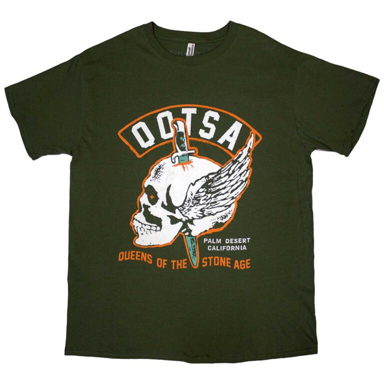 Queens Of The Stone Age Winged Skull T-Shirt
