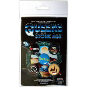 Queens Of The Stone Age Logos Badge Pack