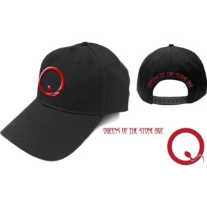 Queens Of The Stone Age Q Logo Black Baseball Cap
