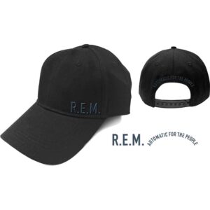 R.E.M. Automatic For The People Black Baseball Cap