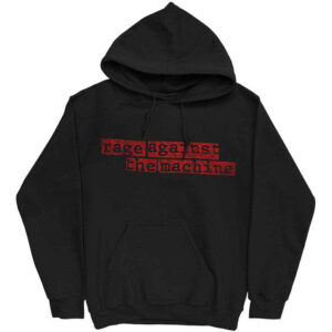 Rage Against The Machine Nuns Black Back Print Pullover Hoodie