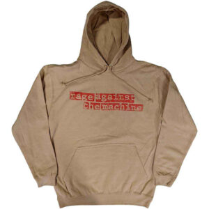 Rage Against The Machine Nuns Sand Back Print Pullover Hoodie