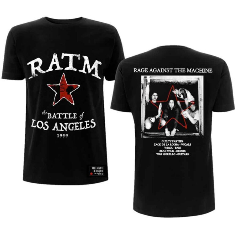 Rage Against The Machine Battle Star T-Shirt