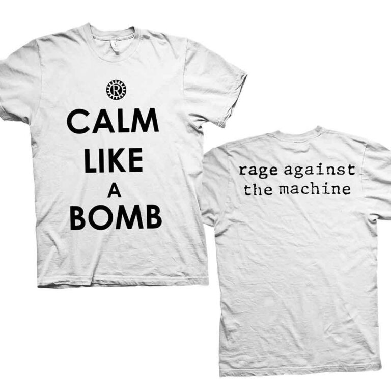 Rage Against The Machine Calm Like A Bomb T-Shirt