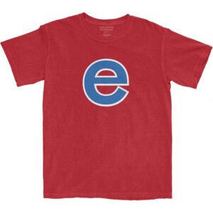 Rage Against The Machine Big E Red Back Print T-Shirt