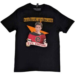 Rage Against The Machine Fear Is Our Only God Black Back Print T-Shirt