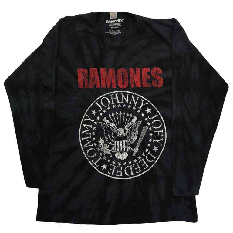 Ramones Presidential Seal Long Sleeve T-Shirt