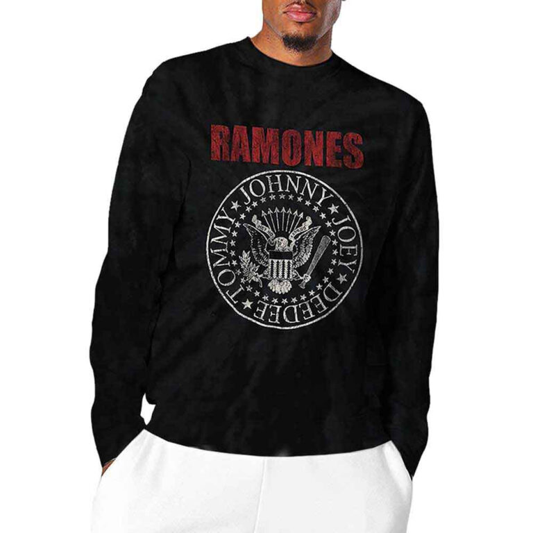 Ramones Presidential Seal Long Sleeve T-Shirt
