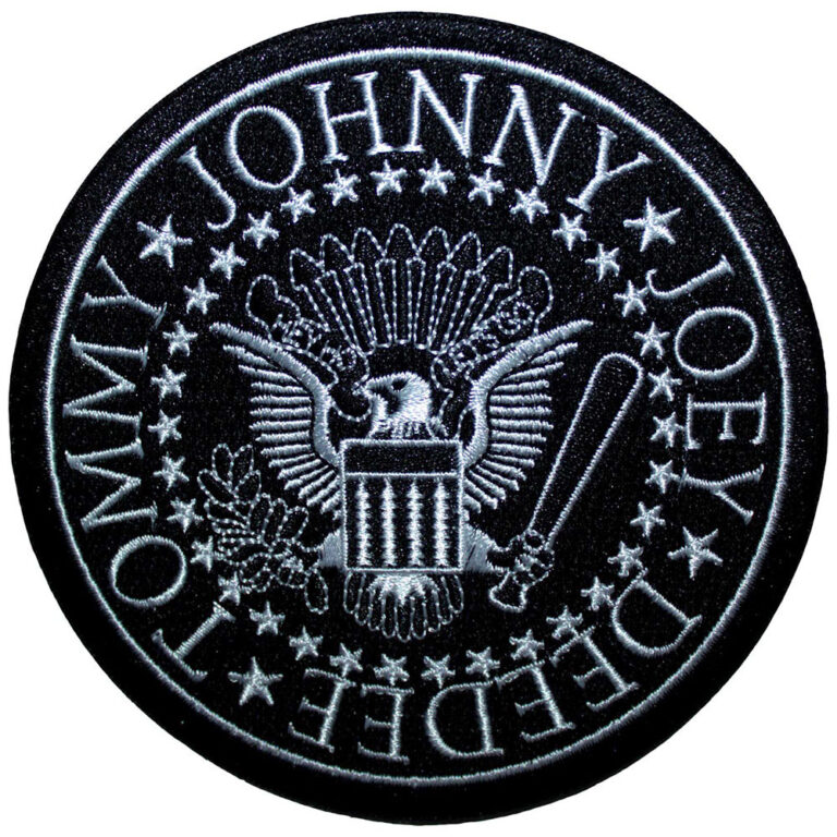 Ramones Presidential Seal Black Patch