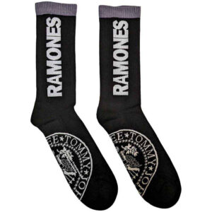 Ramones Presidential Seal Black UK Size 4 - 7 Terry Socks