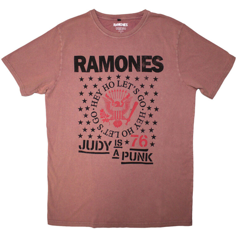 Ramones Hey Ho Judy (Kashmir Red) T-Shirt