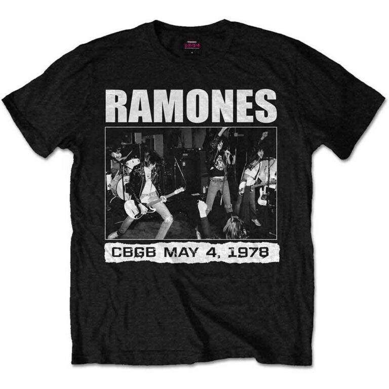 Ramones CBGB 1978 T-Shirt