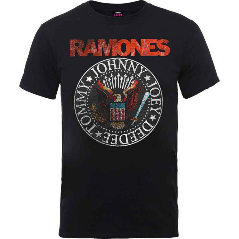Ramones Vintage Eagle Seal T-Shirt