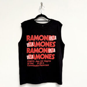 Ramones Concert Black T-Shirt