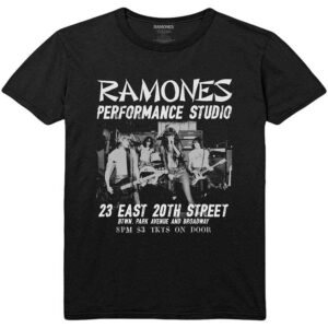 Ramones East Village Black T-Shirt
