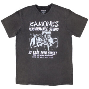 Ramones East Village Charcoal Grey T-Shirt