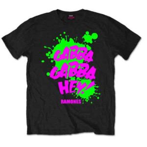 Ramones Gabba Gabba Hey Black T-Shirt