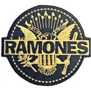 Ramones Gold Seal Patch