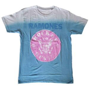 Ramones Rocket To Russia Blue Wash Collection T-Shirt