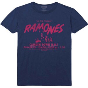 Ramones Roundhouse Navy Blue T-Shirt