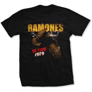 Ramones Tour 1979 Black T-Shirt