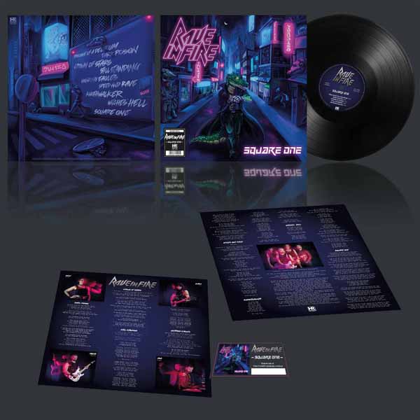 RAVE IN FIRE – SQUARE ONE Vinyl LP