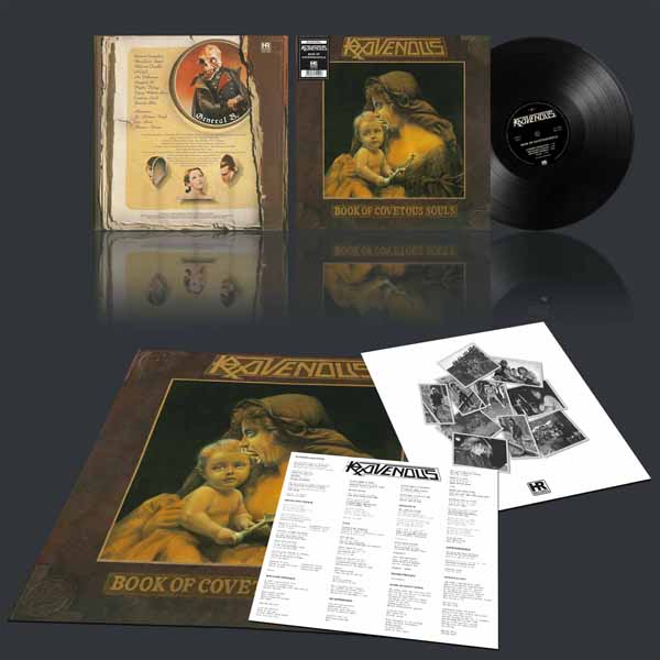 RAVENOUS – BOOK OF COVETOUS SOULS Vinyl LP