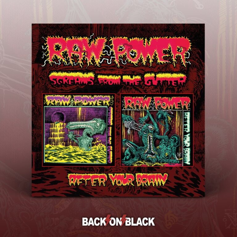 Raw Power – SCREAMS FROM THE GUTTER /  AFTER YOUR BRAIN CD