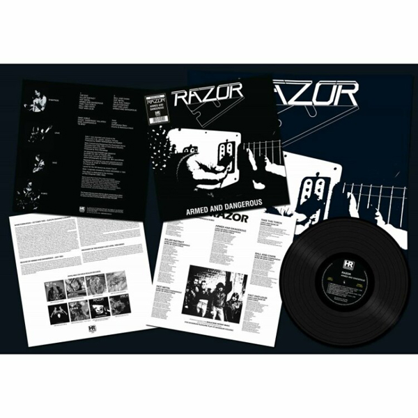 Razor – ARMED AND DANGEROUS Vinyl LP