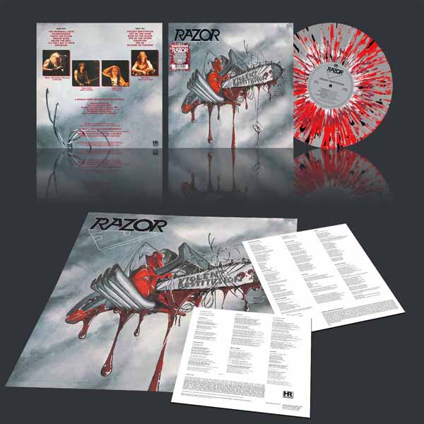 Razor – VIOLENT RESTITUTION (MULTI-SPLATTER VINYL) Vinyl LP