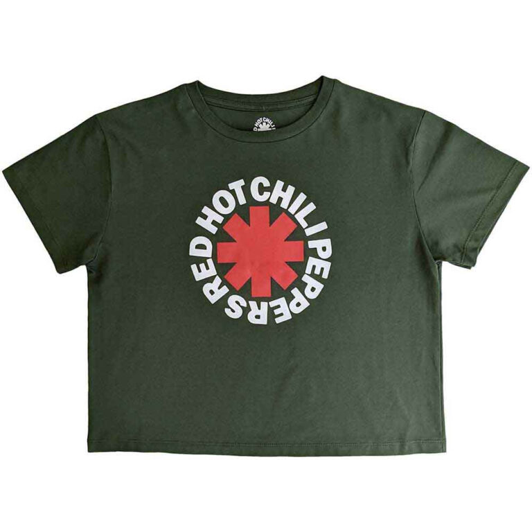 Red Hot Chili Peppers Classic Asterisk Ladies Crop Top