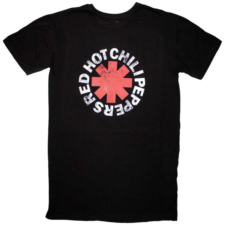 Red Hot Chili Peppers Classic Asterisk Ladies T-Shirt Dress
