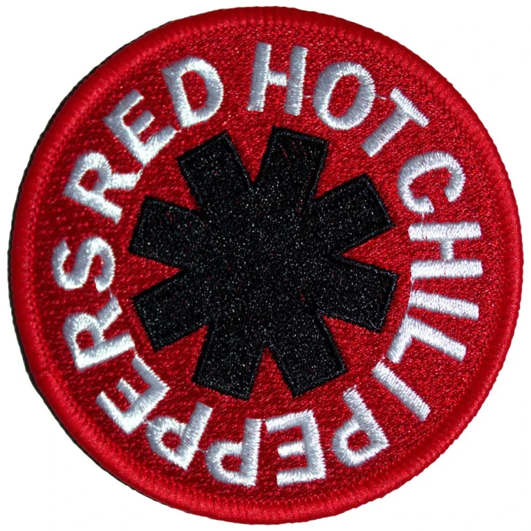 Red Hot Chili Peppers Asterisk Red Patch
