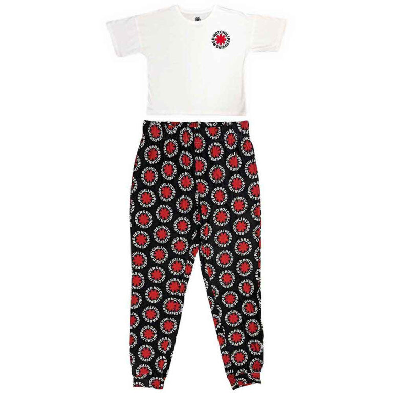 Red Hot Chili Peppers Classic Asterisk Ladies Pyjamas