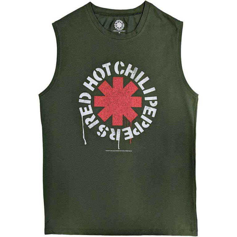 Red Hot Chili Peppers Stencil T-Shirt